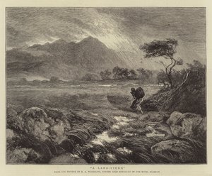 ランドストーム 作： Ernest Albert Waterlow